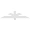 Ekena Millwork Redmond Architectural Grade PVC Gable Bracket, 84"W x 21"H x 6"D x 6"F, 6/12 Pitch GBP084X21X0606RED00 - alternate 5